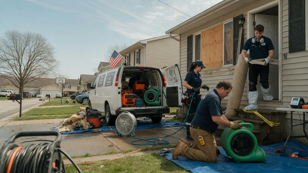 Water Damage Restoration in Belview, MN near me